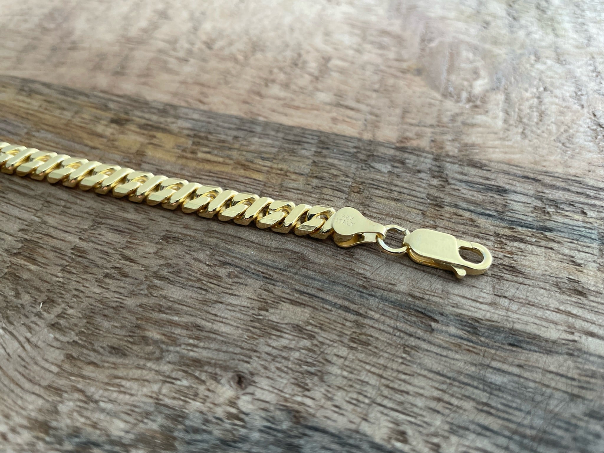 9ct Gold 6mm Cuban Link Bracelet – Bannon Jewellers