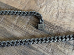 Load image into Gallery viewer, Black Miami Cuban Link Chain - 7mm
