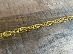 Load image into Gallery viewer, Gold Byzantine Bracelet - 7mm
