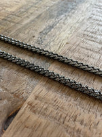Load image into Gallery viewer, Black Miami Cuban Link Chain - 6.5mm
