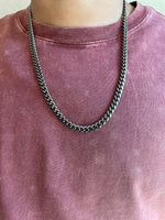 Load image into Gallery viewer, Black Miami Cuban Link Chain - 7mm
