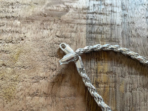 5mm Silver Rope Bracelet