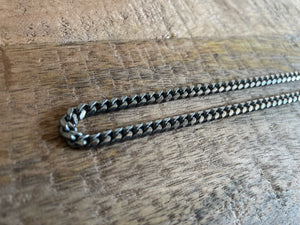 Black Miami Cuban Link Chain - 5mm