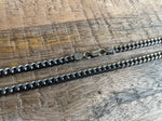 Load image into Gallery viewer, Black Miami Cuban Link Chain - 5mm
