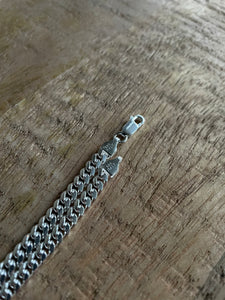 Silver Miami Cuban Link Chain - 4.5mm